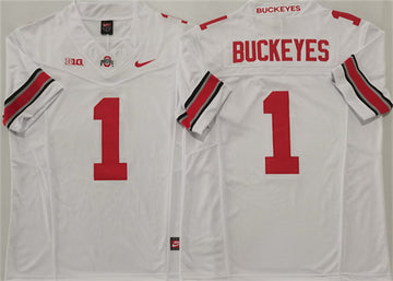 Ohio State Buckeyes white Limited jersey