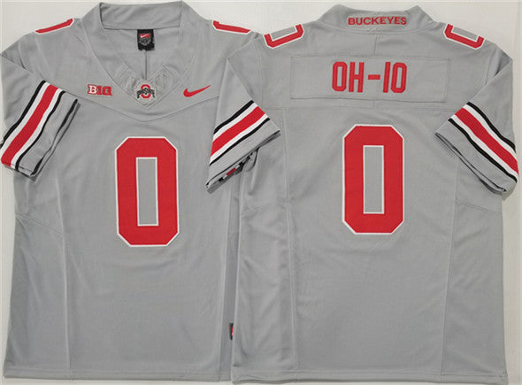 Ohio State Buckeyes gray Limited jersey