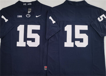 Drew Allar Penn State Nittany Lions navy jersey