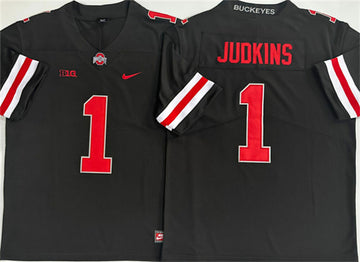 Quinshon Judkins Ohio State Buckeyes black Limited jersey