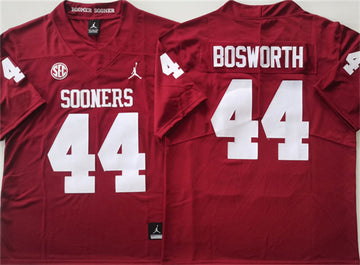 Brian Bosworth Oklahoma Sooners red jersey