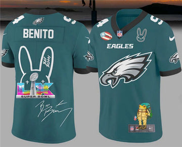 Philadelphia Eagles green jersey