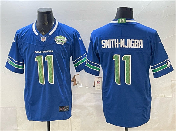 Jaxon Smith-Njigba Seattle Seahawks royal Limited jersey
