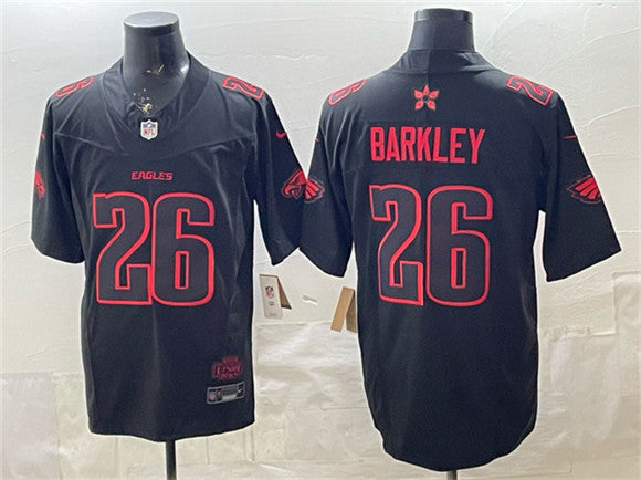 Saquon Barkley Philadelphia Eagles black Vapor jersey