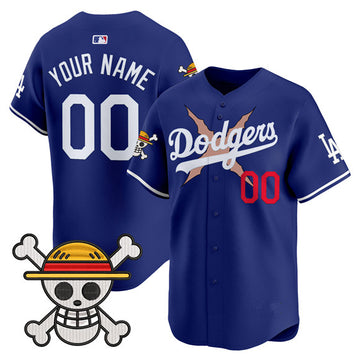 Custom Los Angeles Dodgers royal Vapor jersey