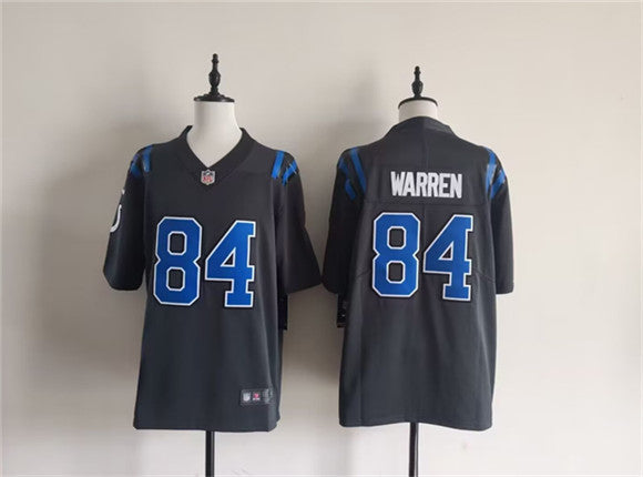 Tyler Warren Indianapolis Colts gray Limited jersey