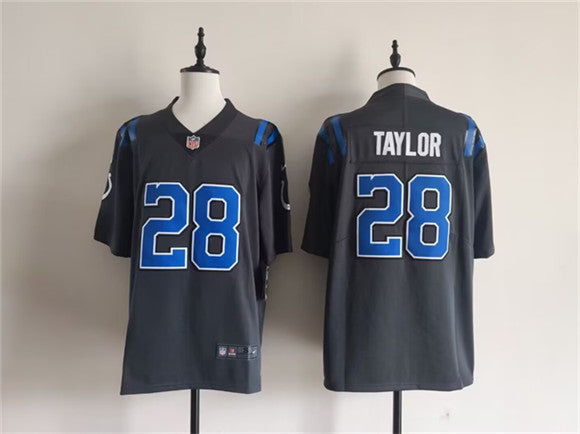 Jonathan Taylor Indianapolis Colts gray Limited jersey