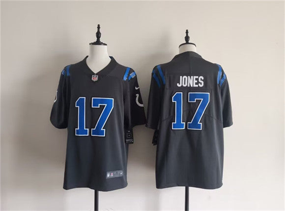 Daniel Jones Indianapolis Colts gray Limited jersey