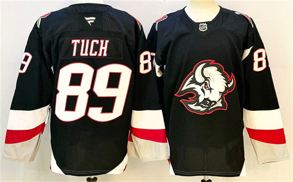 Alex Tuch Buffalo Sabres black Alternate jersey