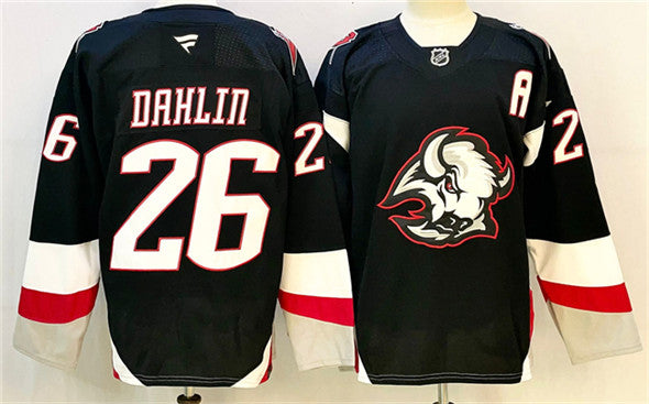 Rasmus Dahlin Buffalo Sabres black Alternate jersey