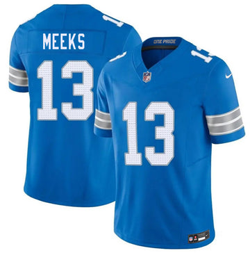 Jackson Meeks Detroit Lions blue Vapor jersey