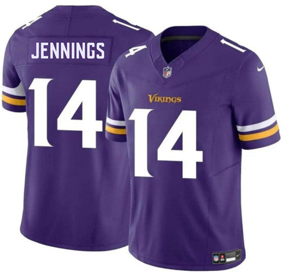 Jauan Jennings Minnesota Vikings purple Vapor jersey
