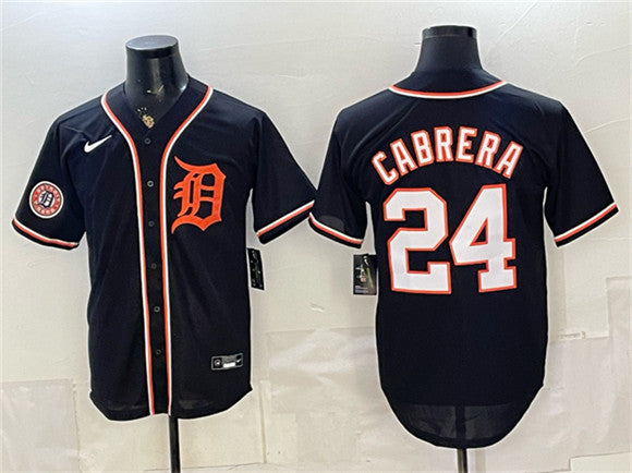 Miguel Cabrera Detroit Tigers black Fashion jersey