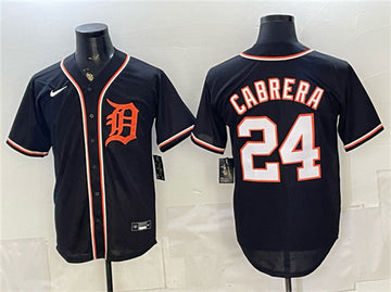 Miguel Cabrera Detroit Tigers black Fashion jersey