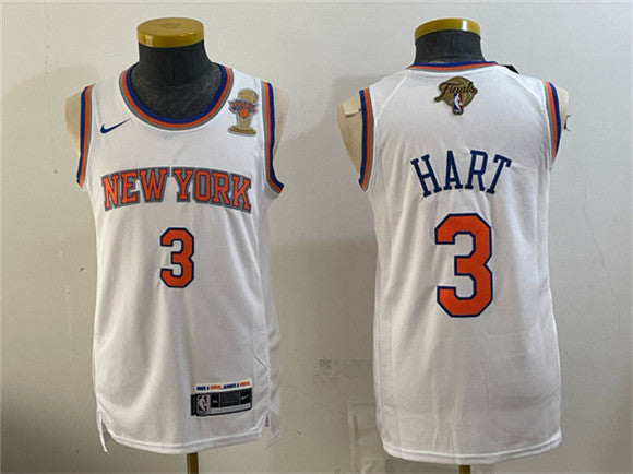 Josh Hart New York Knicks white jersey