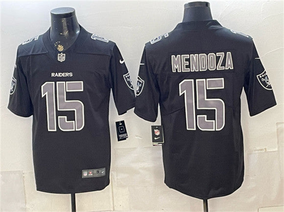 Fernando Mendoza Las Vegas Raiders black Vapor jersey