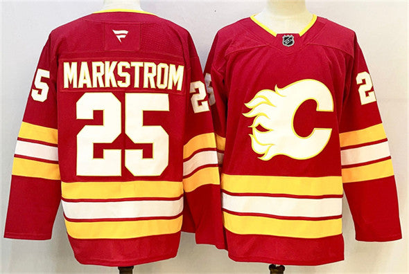 Jacob Markström Calgary Flames red Home jersey