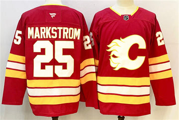 Jacob Markström Calgary Flames red Home jersey