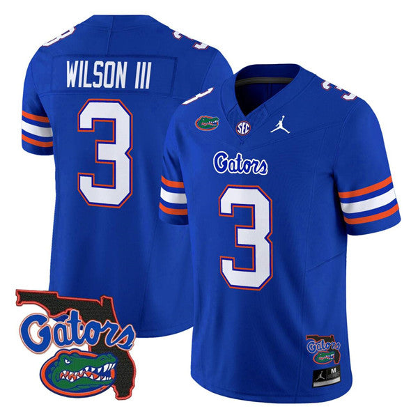 Eugene Wilson Lll Florida Gators royal Vapor jersey
