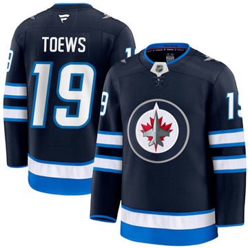 Jonathan Toews Winnipeg Jets navy Home jersey