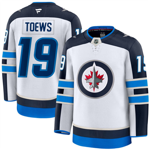 Jonathan Toews Winnipeg Jets white Away jersey