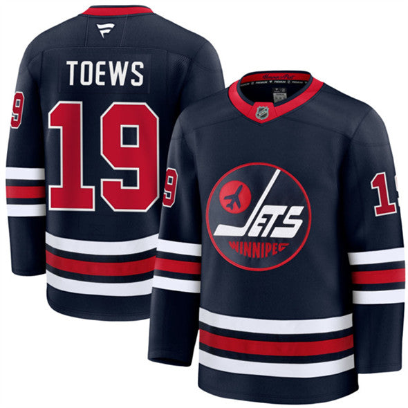 Jonathan Toews Winnipeg Jets navy Alternate jersey