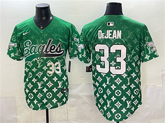Cooper DeJean Philadelphia Eagles green Limited jersey