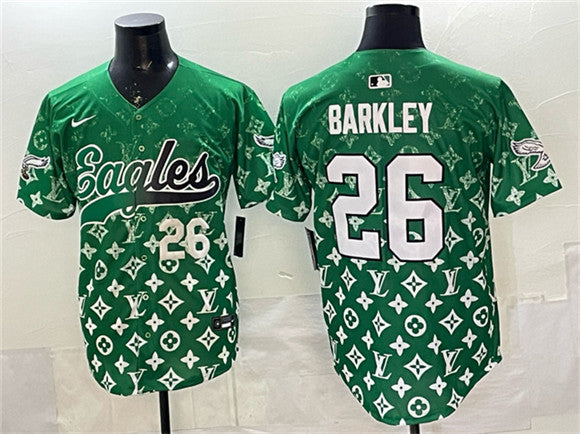 Saquon Barkley Philadelphia Eagles green Limited jersey