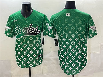 Custom Philadelphia Eagles green Limited jersey