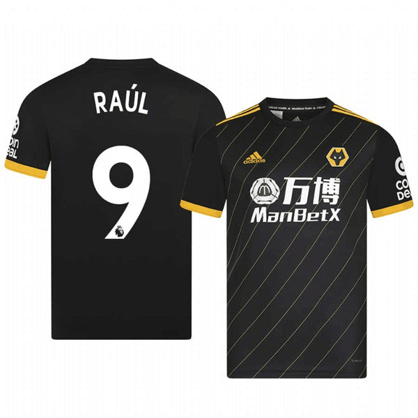 Raúl Jiménez Wolverhampton Wanderers black jersey