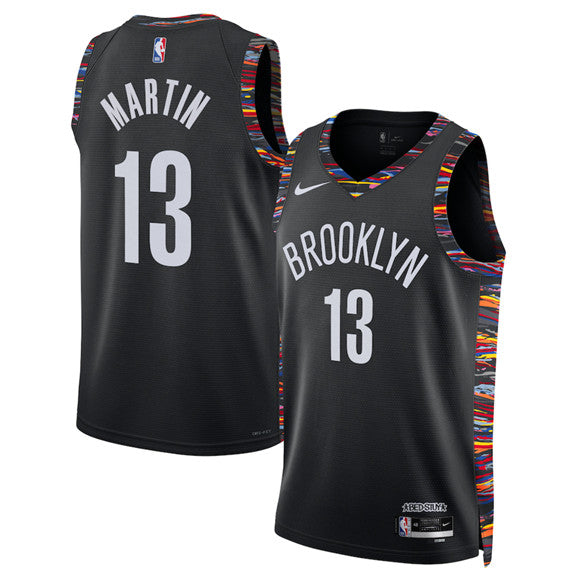 Tyrese Martin Brooklyn Nets black City Edition jersey