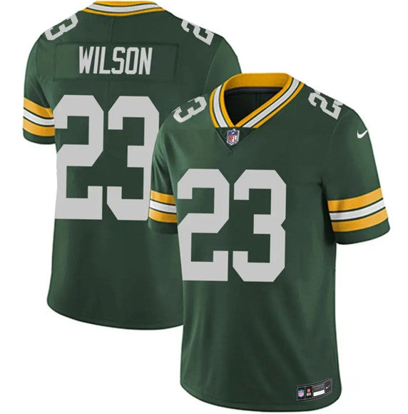 Emanuel Wilson Green Bay Packers green Vapor jersey