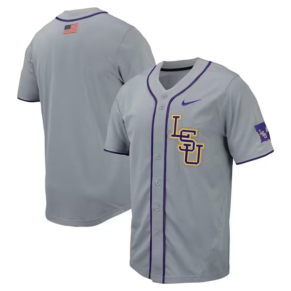 LSU Tigers gray jersey