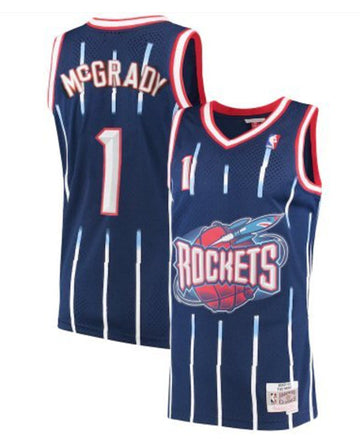 Tracy McGrady Houston Rockets navy Throwback jersey