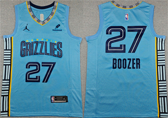 Cameron Boozer Memphis Grizzlies blue jersey
