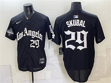 Tarik Skubal Los Angeles Dodgers black Limited jersey