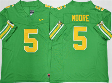 Dakorien Moore Oregon Ducks green jersey