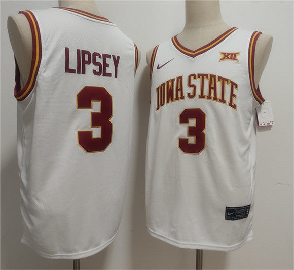 Tamin Lipsey Iowa State Cyclones white Vapor jersey