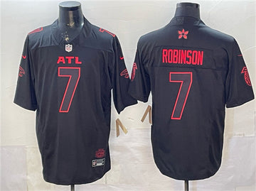 Bijan Robinson Atlanta Falcons black Vapor jersey