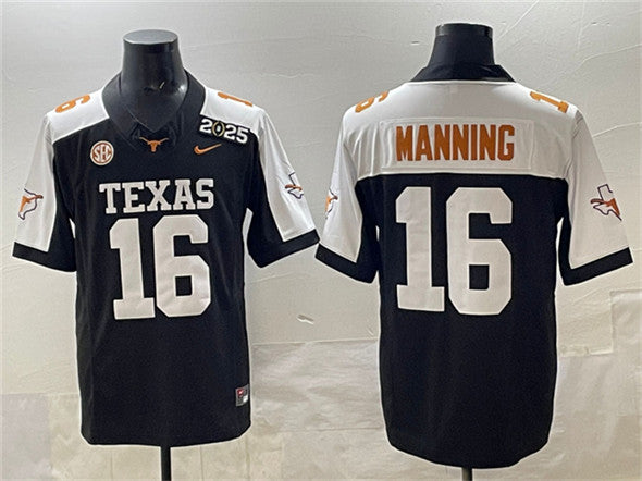 Peyton Manning Texas Longhorns black jersey