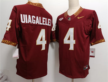 DJ Uiagalelei Florida State Seminoles red jersey