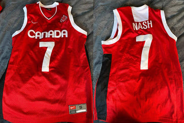 Custom Canada red jersey