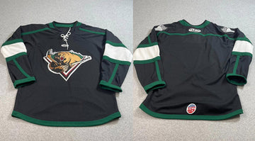 Utah Grizzlies AK Blank Utah Grizzlies AK black jersey