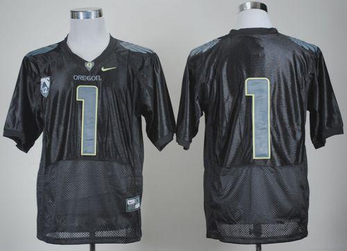 Fan Oregon Ducks black jersey