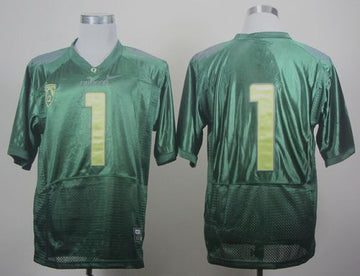 Fan Oregon Ducks green jersey