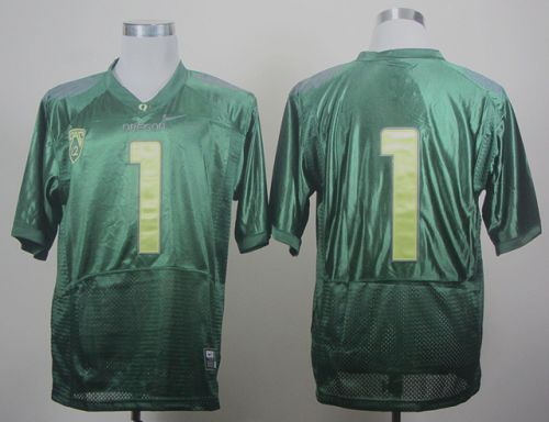 Fan Oregon Ducks green jersey