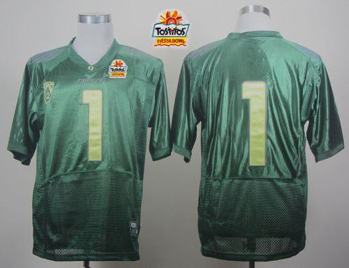 Fan Oregon Ducks green jersey