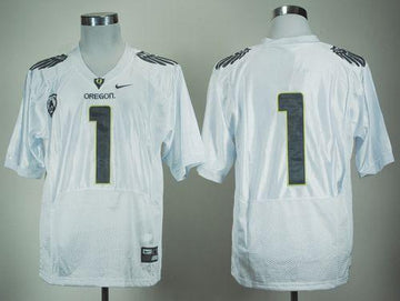 Fan Oregon Ducks white jersey