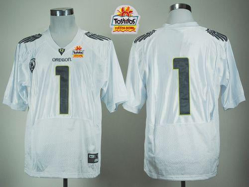 Fan Oregon Ducks white jersey