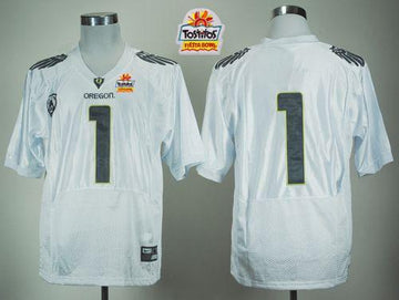 Fan Oregon Ducks white jersey